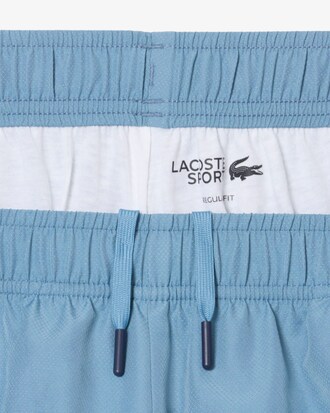 Wasserabweisende Sportshorts mit Colorblock-Design