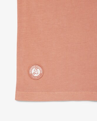 T-Shirt Garros Edition in Sandfarben