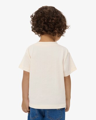 T-Shirt aus Baumwolle mit gesticktem Krokodil