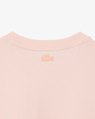 Übergroßes T-Shirt-Kleid aus Baumwolljersey
