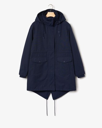 Damen 3-in-1 Steppjacke und Kapuzen-Parka