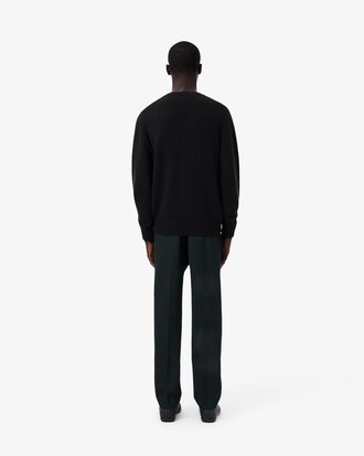 Regular Fit-Hose aus tailliertem Wollgemisch