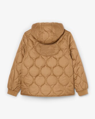 Gesteppter Unisex-Parka mit Kapuze