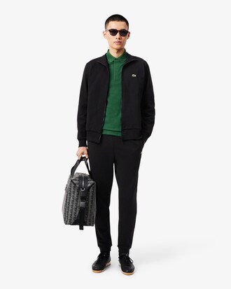 Sweatshirt aus Fleece mit hohem Kragen und Rei&szlig;verschluss