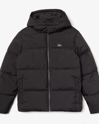 Herren wasserabweisende Taftjacke mit abnehmbarer Kapuze