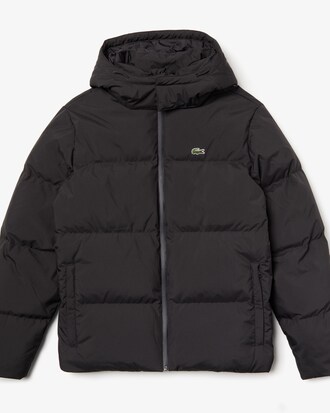 Herren wasserabweisende Taftjacke mit abnehmbarer Kapuze