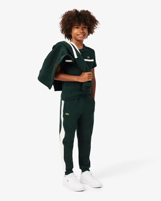 Trainingshose mit Colorblock-Design