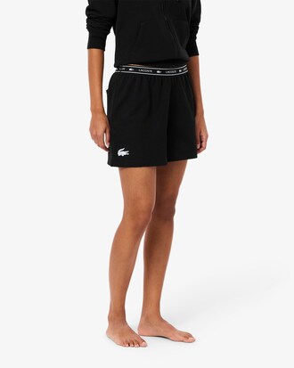 Loungewear-Shorts aus Fleece