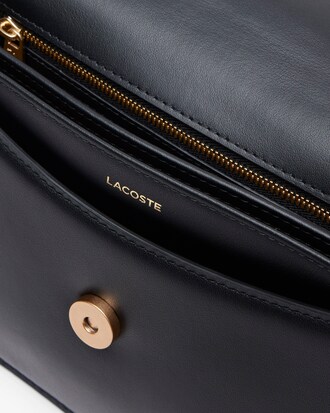 Ledertasche Tennis Bliss mit Klappverschluss