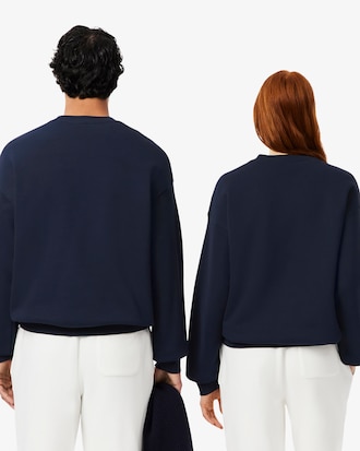 Loose Fit-Sweatshirt aus schwerem Fleece