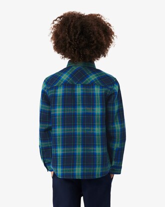 Karohemd aus Baumwoll-Twill