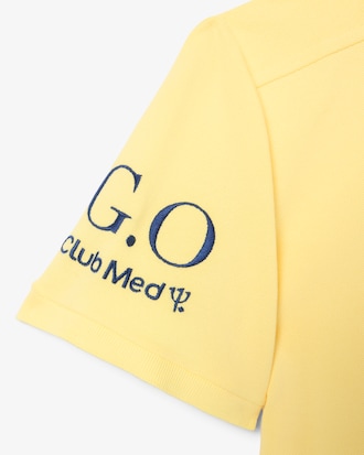 Slim Fit-Polohemd Club Med Edition