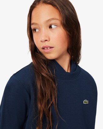 Unisex-Sweatshirt aus Fleece mit Rundhalsausschnitt
