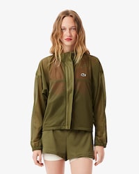 Leichte Tennisjacke mit Krokodil-Print