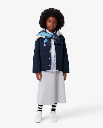 Kariertes, gestepptes Overshirt
