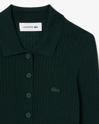 Pullover aus Baumwolljersey mit Polokragen