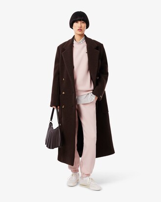 Relaxed Fit-Sweatshirt aus Piqué mit Rundhalsausschnitt