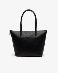 Damen L.12.12 Leder Tote Bag mit Rei&szlig;verschluss