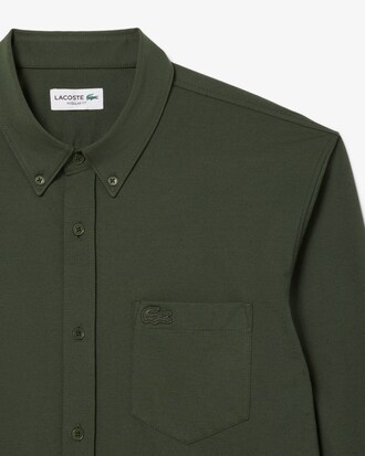 Regular Fit-Hemd aus Baumwolljersey