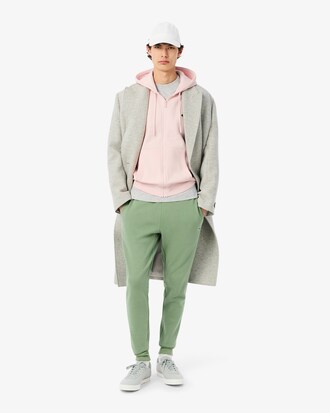 Hoodie aus Fleece mit Reißverschluss