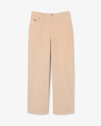 Weite Hose aus Cord