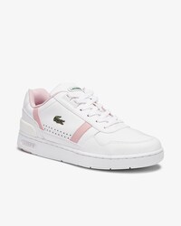 Damen-Sneakers T-CLIP aus Leder und Synthetik