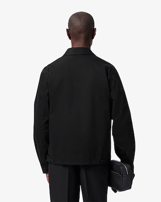 Kurze, wasserabweisende Sportjacke aus Baumwolle