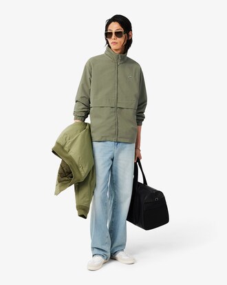 Windbreaker aus wasserabweisendem, technischem Nylon