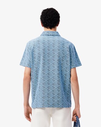 Classic Fit-Polohemd aus Frottee mit Monogramm