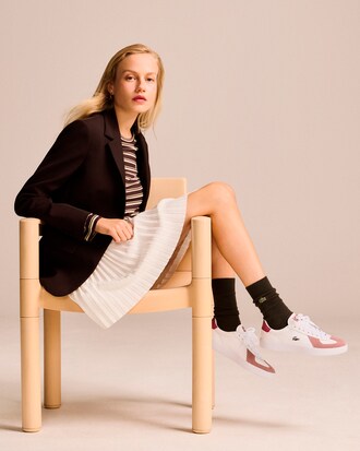 Damen-Sneakers Baseshot Pro aus Leder