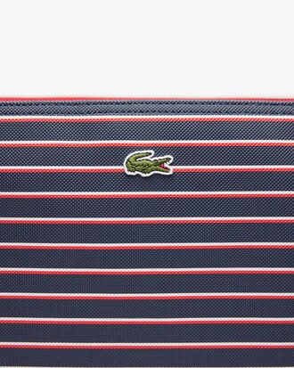 Große Clutch L.12.12 Concept mit Streifen