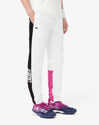 Sport-Trainingshose mit Colorblock-Design