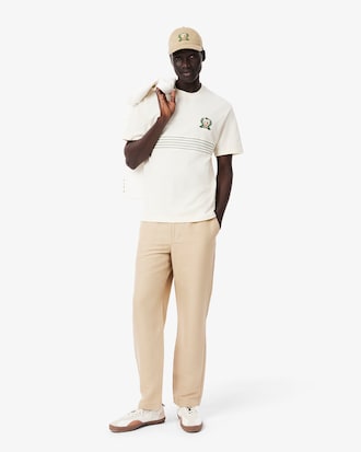 Verstellbare Kappe mit Stickerei aus Twill