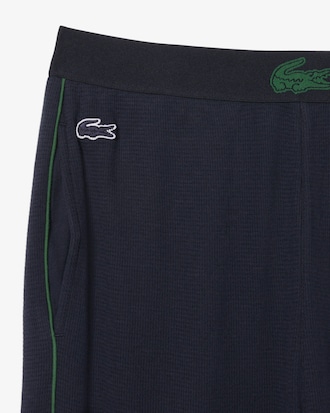 Lounge-Hose aus Baumwollwaffel