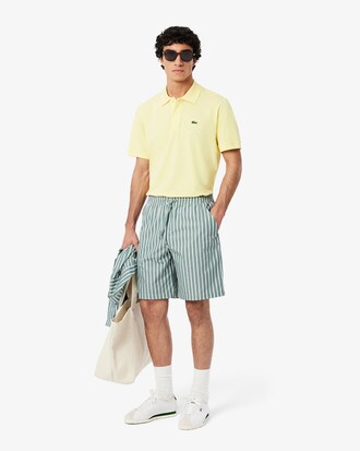 Gestreifte Relaxed Fit-Shorts