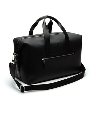 Herren-Weekender CHANTACO aus mattem Piqué-Leder