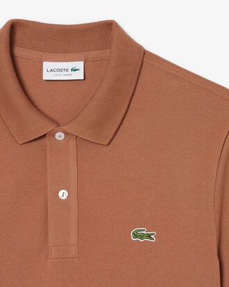 Slim Fit-Polohemd L.12.12 aus Piqu&eacute;