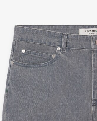 Bermudashorts aus Denim mit verwaschenem Effekt