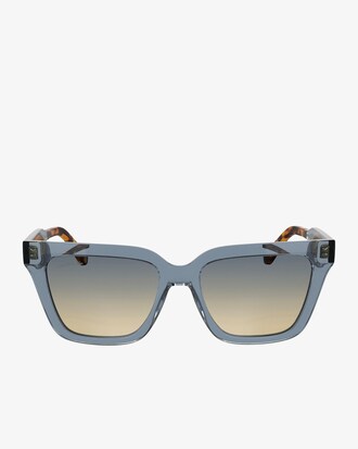 Rechteckige Brille mit Monogramm