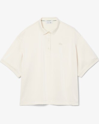 Seidiges Oversized-Polohemd