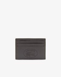 Herren L.12.12 CUIR CASUAL 6-Kartenetui aus Leder mit ovalem Logo