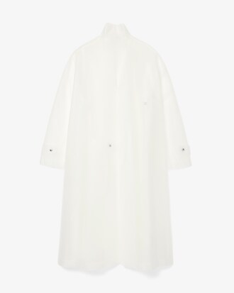 Runway transparenter Trenchcoat