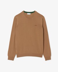 Pullover aus Merinowolle mit Rundhalsausschnitt