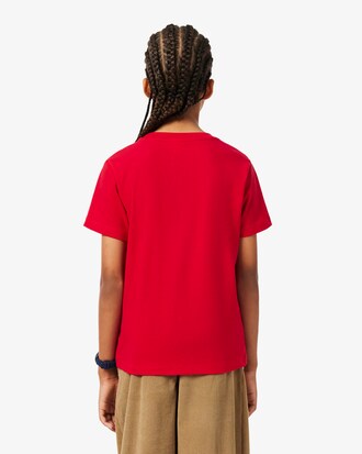 Unisex-T-Shirt aus Baumwolle mit Rundhalsausschnitt