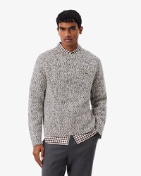 Cardigan aus mercerisierter Wolle
