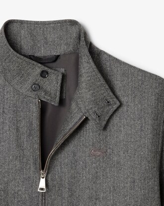 Harrington-Jacke aus Wolle