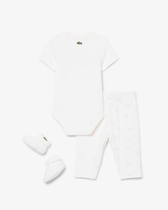 Baby-Set aus Baumwolle mit Print