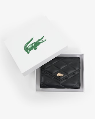 Brieftasche Crocodelle aus Leder
