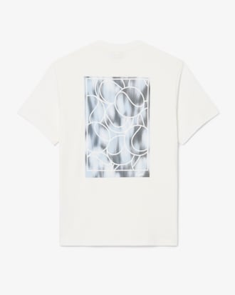 T-Shirt aus Jersey mit Tennis-Print