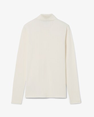 Langes Slim Fit-Polohemd Runway aus Seide